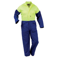 Thumbnail for Bison Overalls Workzone Day/Only Polycotton Zip - Kiwi Workgear