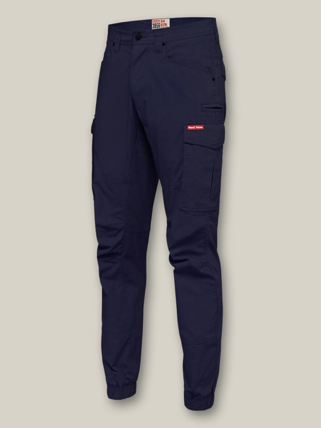 Hard Yakka 3056 Cargo Pants Cuff - Kiwi Workgear