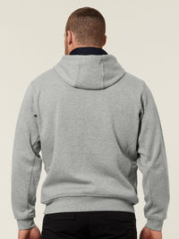 Thumbnail for Hard Yakka Brushed Fleece Workwear Hoodie - Kiwi Workgear