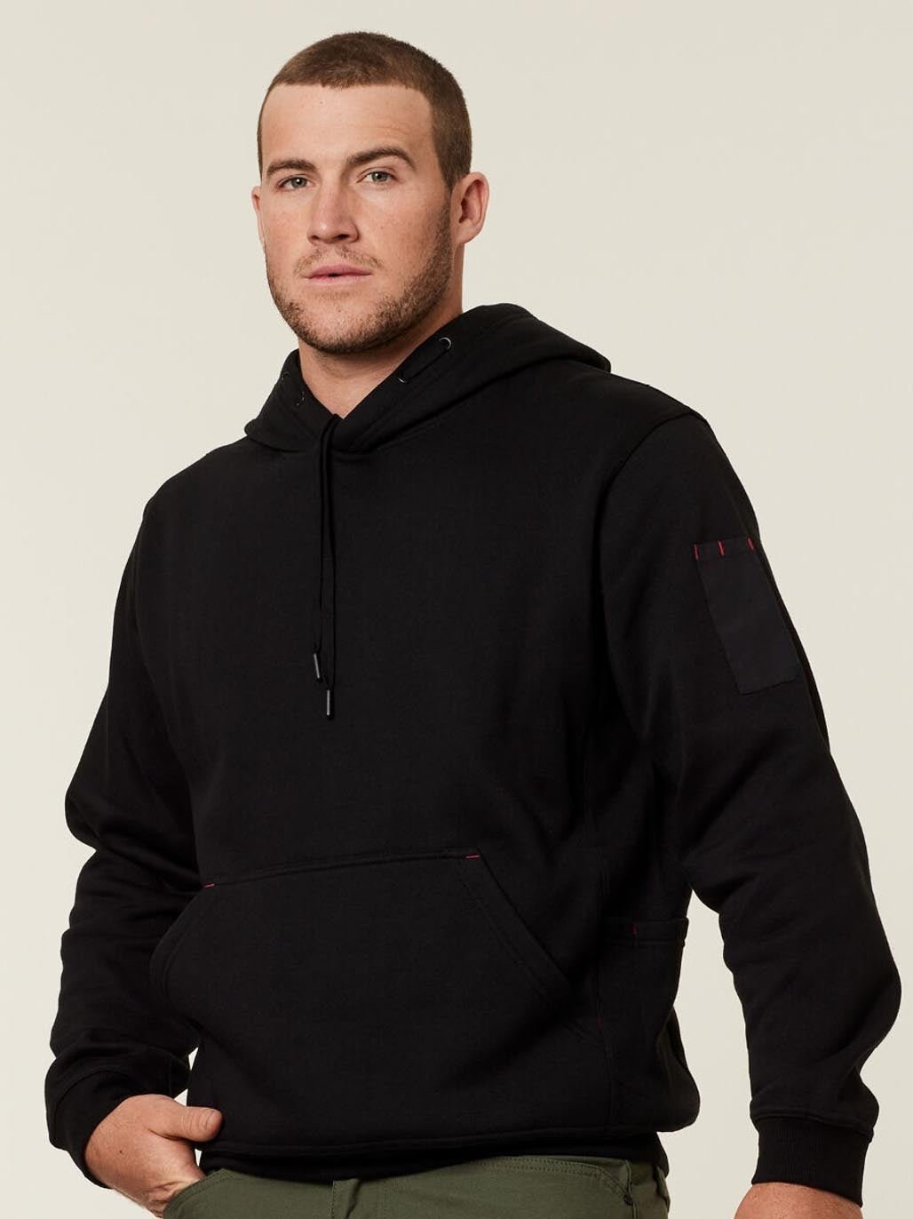 Hard Yakka Brushed Fleece Workwear Hoodie - Kiwi Workgear