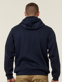 Thumbnail for Hard Yakka Brushed Fleece Workwear Hoodie - Kiwi Workgear