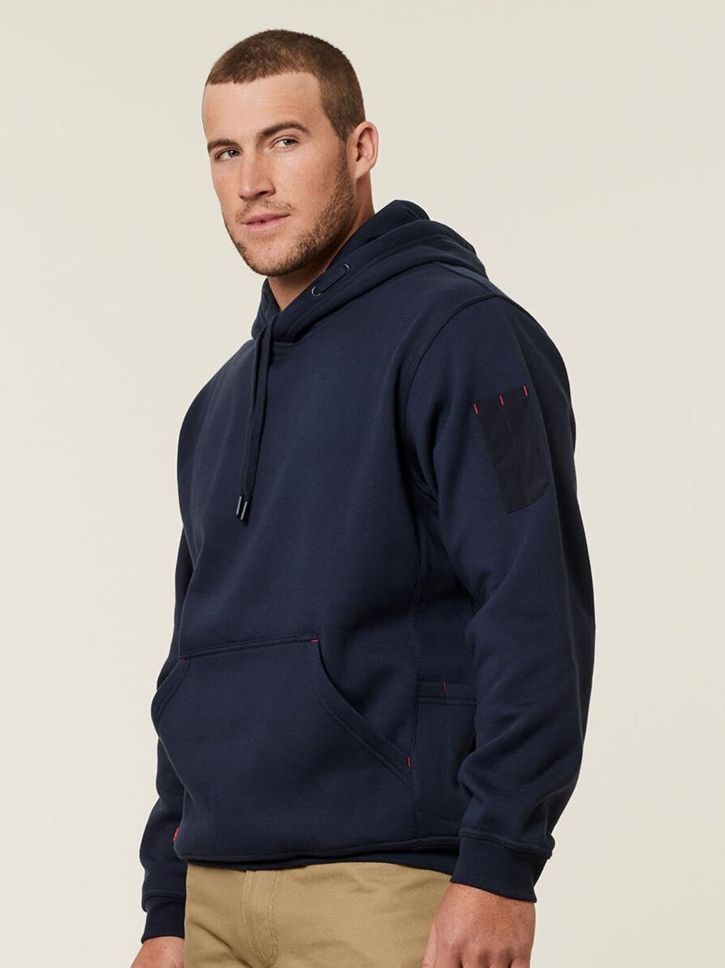 Hard Yakka Brushed Fleece Workwear Hoodie - Kiwi Workgear