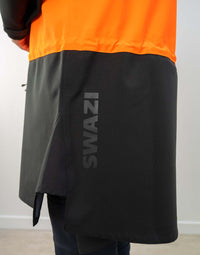 Thumbnail for Swazi Huron Anorak Blaze Orange/Black - Kiwi Workgear