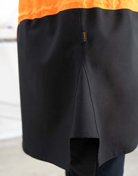 Thumbnail for Swazi Huron Anorak Blaze Orange/Black - Kiwi Workgear