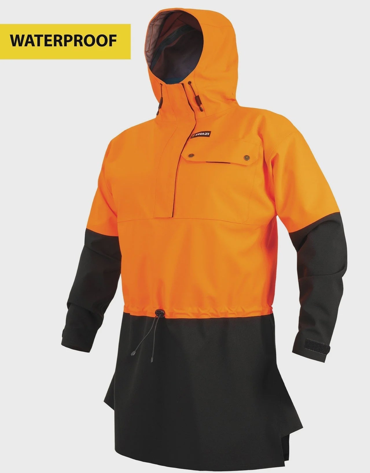 Swazi Huron Anorak Blaze Orange/Black - Kiwi Workgear