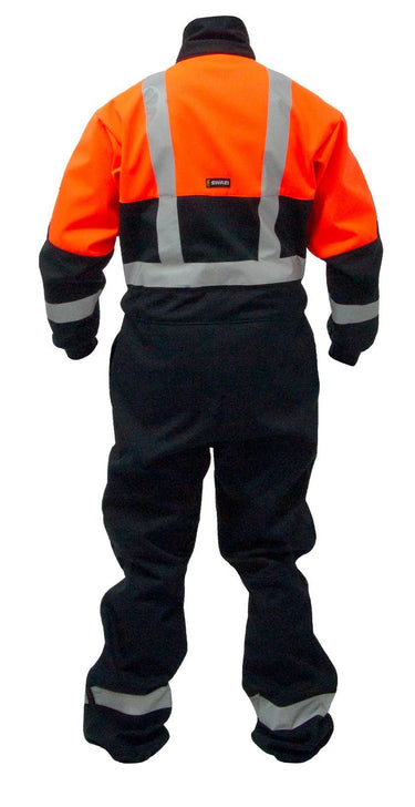 Swazi Skye Suit Blaze Orange/Black - Kiwi Workgear