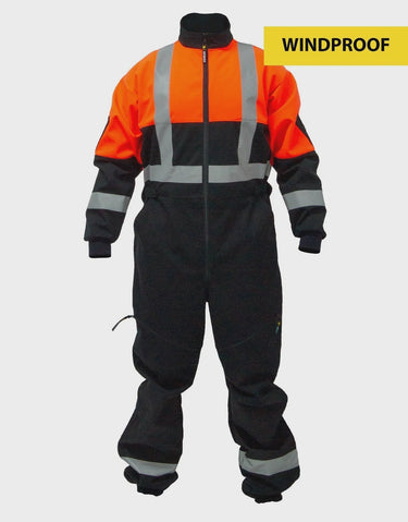 Swazi Skye Suit Blaze Orange/Black - Kiwi Workgear