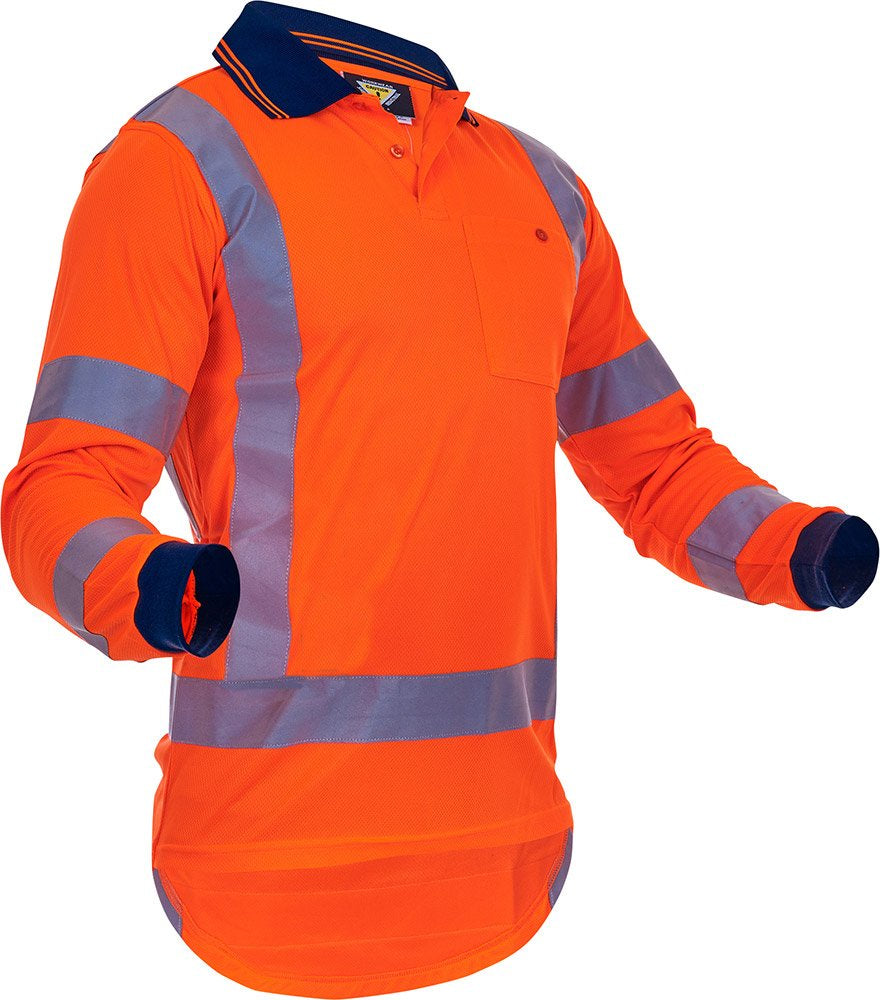 Esko TTMC D/N L/S Microfibre Polo
