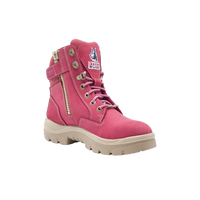 Thumbnail for Steel Blue Southern Cross Zip Ladies - Pink
