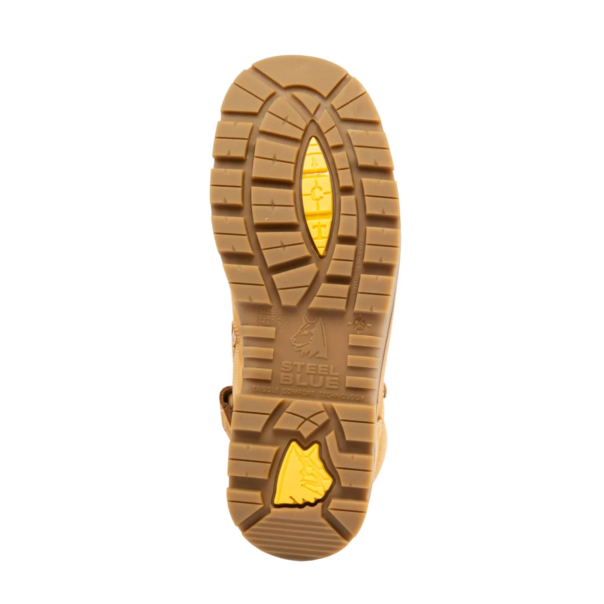 Steel Blue Parkes Zip Scuff Composite EH - Wheat