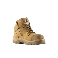 Thumbnail for Steel Blue Parkes Zip Scuff Composite EH - Wheat