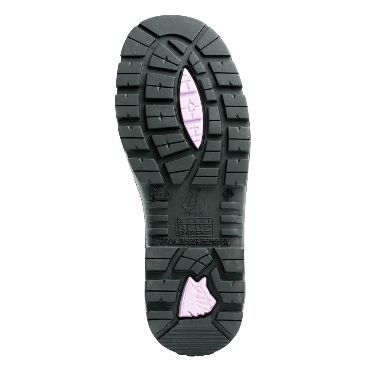 Steel Blue Hobart Ladies - Black