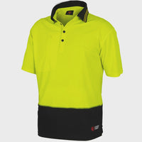 Thumbnail for Stoney Creek Trade Stirling Polo - Yellow/Black | Kiwi Workgear NZ