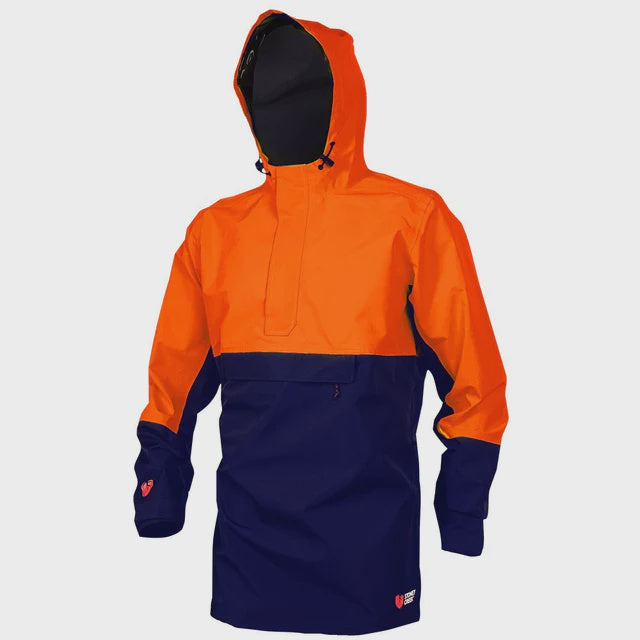 Stoney Creek UltraLite Pullover - Orange/Navy | Kiwi Workgear NZ