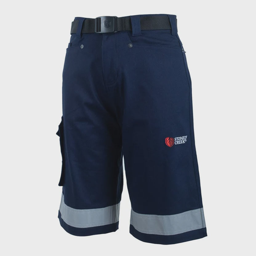 Stoney Creek Women's Utility Shorts - Navy | Kiwi Workgear NZ