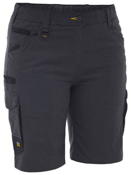 Bisley Flex & Move™ Elastic Waist Cargo Short - Kiwi Workgear