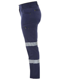 Thumbnail for Bisley Women's X Aiflow™ Taped Stretch Ripstop Lightweight Cargo Pant - Kiwi Workgear