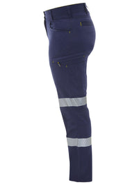 Thumbnail for Bisley Women's X Aiflow™ Taped Stretch Ripstop Lightweight Cargo Pant - Kiwi Workgear