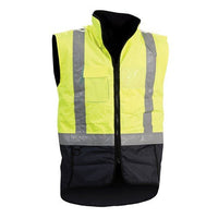 Thumbnail for Buy Bison Stamina D/N 5-in-1 Vest Combo Jacket - Workwear NZ | Coat... - Image 4 - Bison - Kiwi Workgear NZ