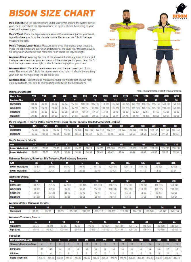 Bison Women's Lightweight Stretch Cargo Trousers - Kiwi Workgear