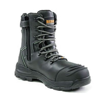 Thumbnail for Bison XT High Leg Zip Side Lace-up Safety Boot - View 2