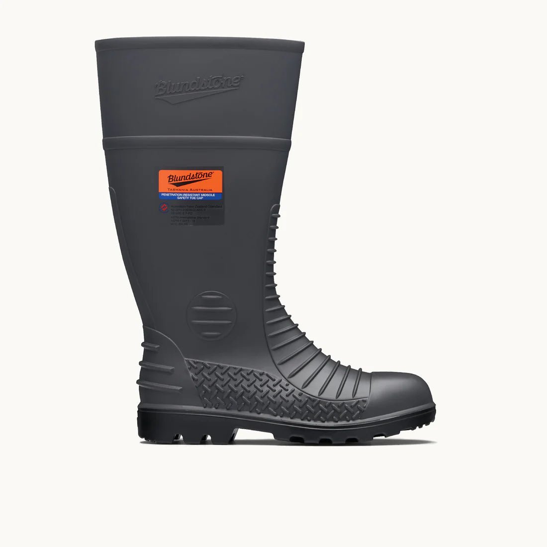 Blundstone Gumboots 024 Steel Cap Grey - View 4