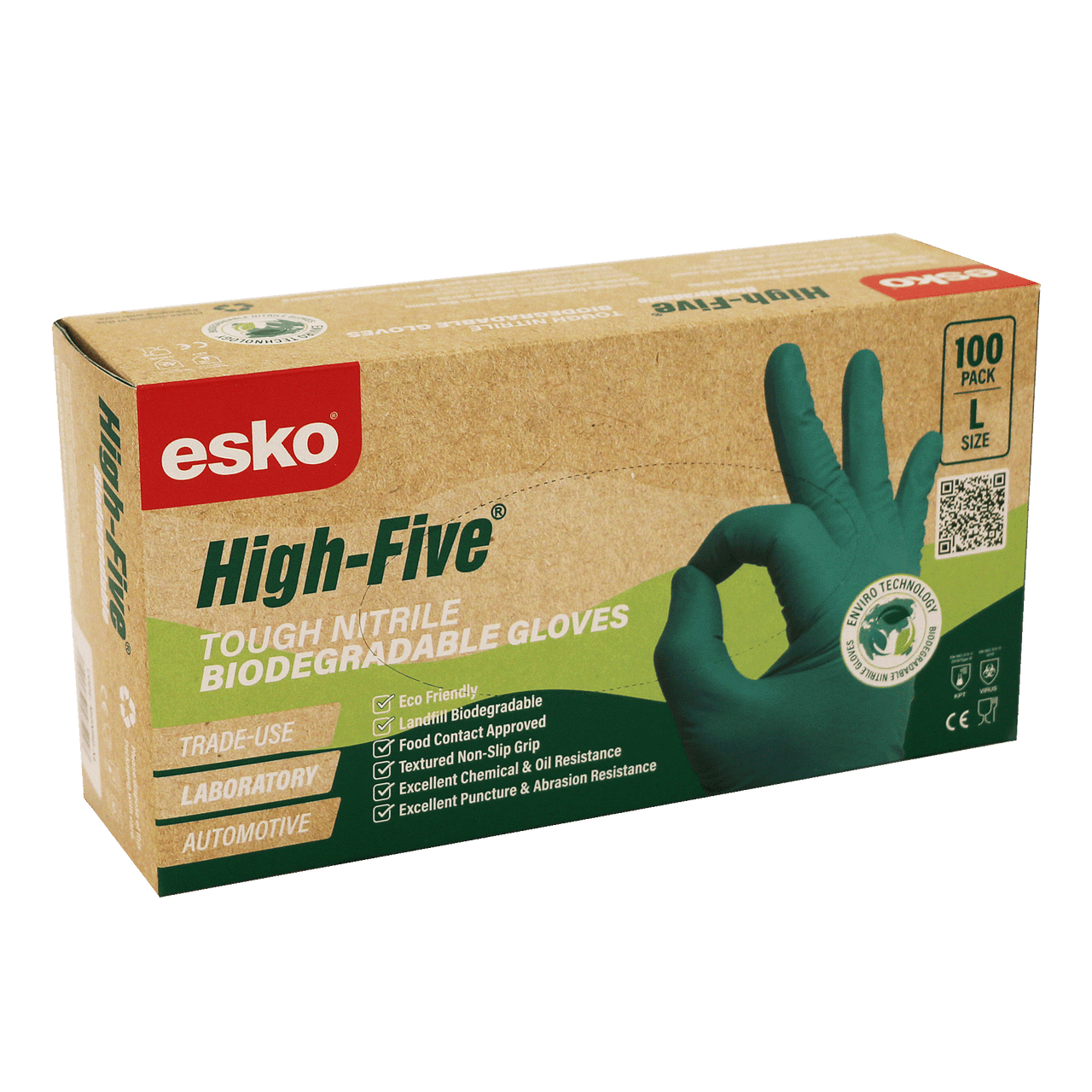 Buy Esko High Five Biodegradable Gloves - Workwear NZ | Gloves - Kiwi Workgear