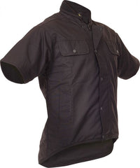 Thumbnail for Caution Oilskin Short Sleeve Vest - Brown - Kiwi Workgear