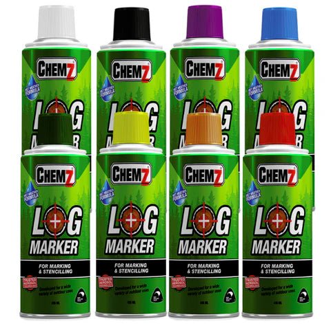 Chemz Log Marker Spray - Kiwi Workgear