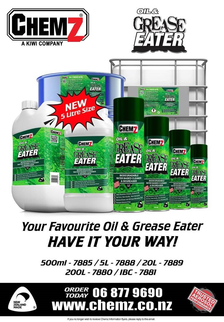 Chemz oil and Grease Eater - 5L - Kiwi Workgear