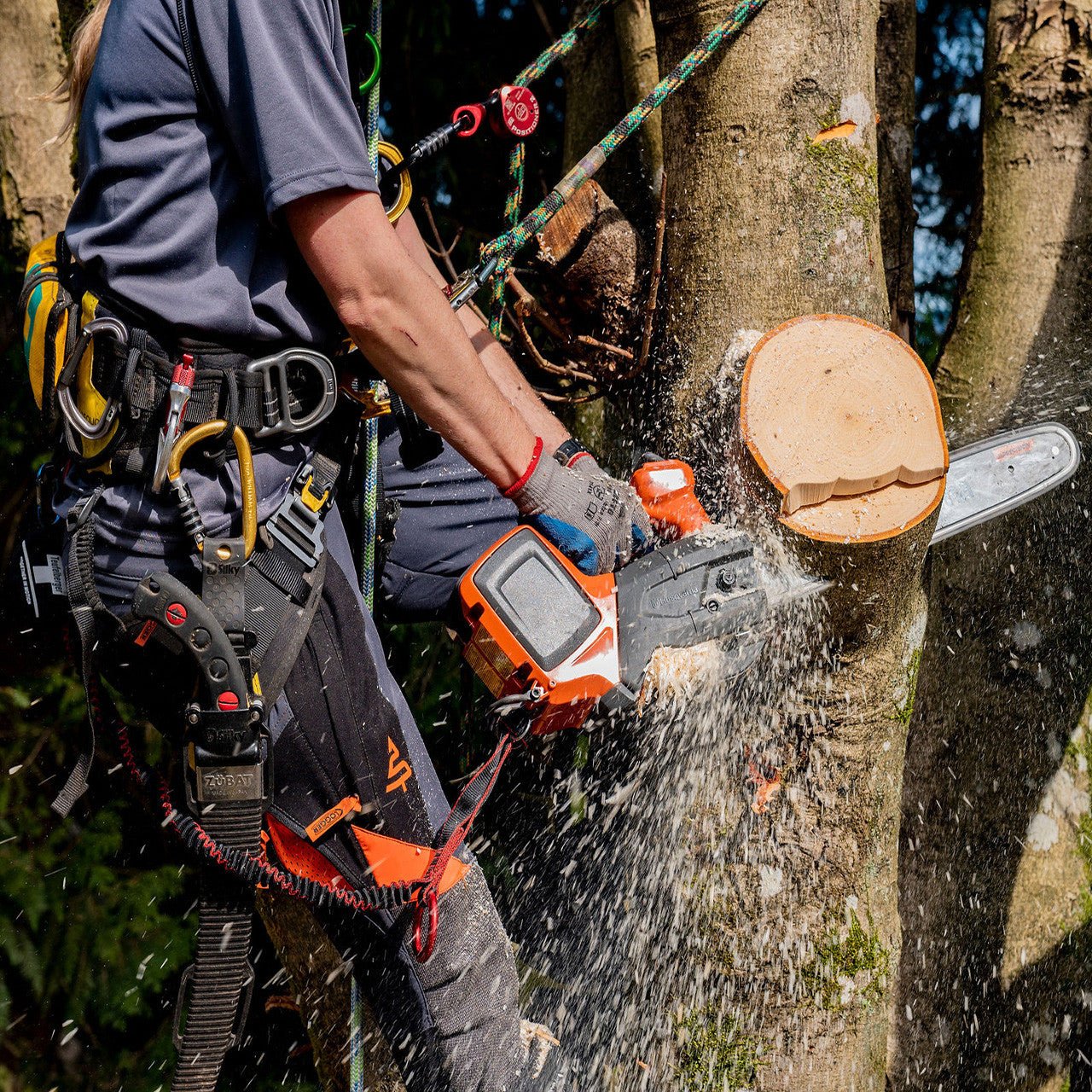 Clogger Ascend Gen2 Year Round Mid Weight Men's Chainsaw Trousers - Kiwi Workgear