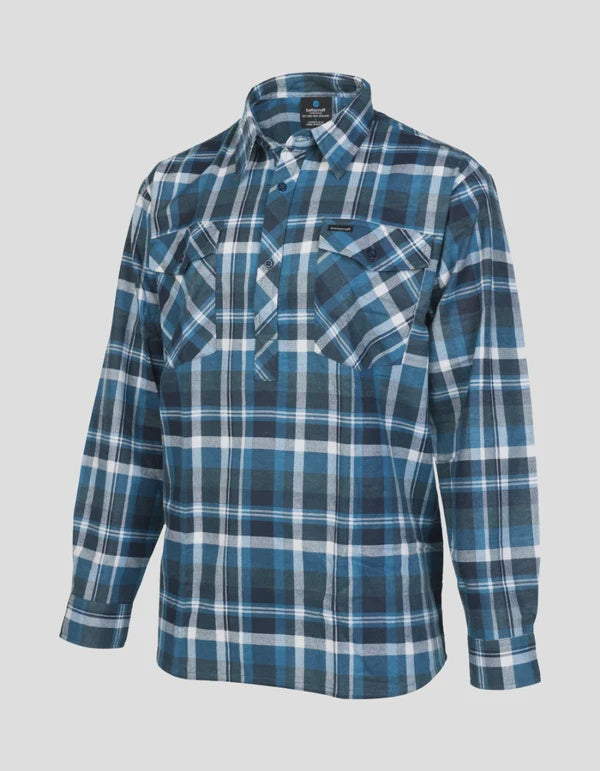 BetaCraft Stag Brushed Cotton Closed Front Shirt