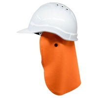 Thumbnail for Hard Hat Neck Sun Shade Fire Retardant(Orange) - Kiwi Workgear