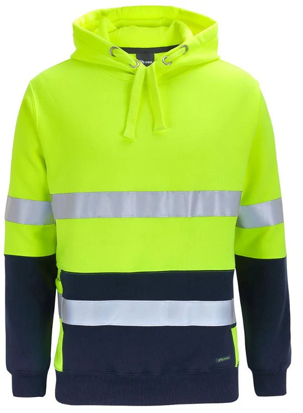 JB's Hi - Vis Day/Night 330G Pull Over Hoodie - Kiwi Workgear