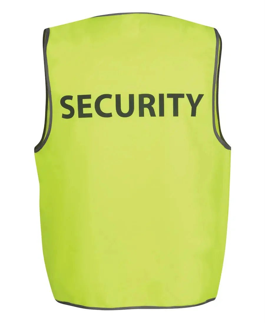 JB's Hi - Vis Safety Vest "Printed on back" - Kiwi Workgear