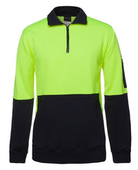 Thumbnail for JB's HV 330G 1/2 ZIP FLEECE - Kiwi Workgear