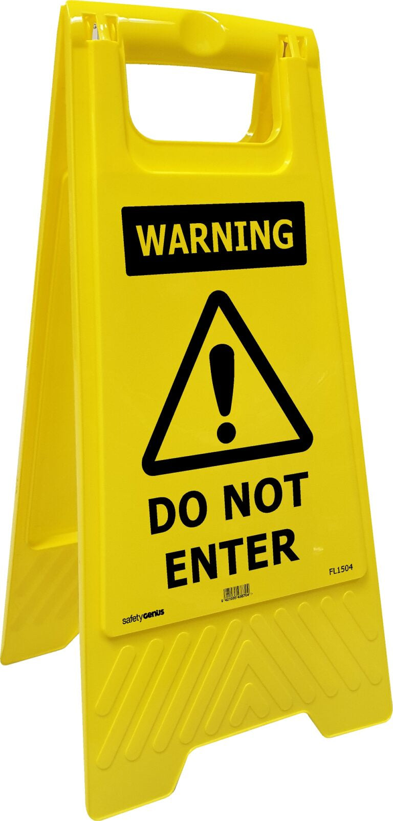 WARNING Do Not Enter FL1504 Sign