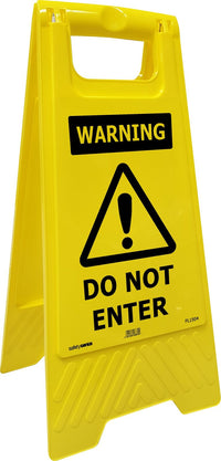 Thumbnail for WARNING Do Not Enter FL1504 Sign