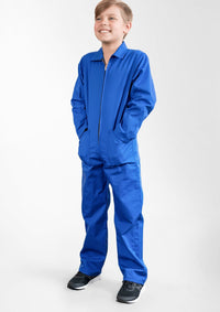Thumbnail for Kids Classic Long Sleeve Overall - Kiwi Workgear