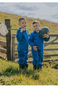 Kids Classic Long Sleeve Overall - Kiwi Workgear