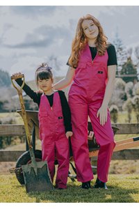 Kids Classic Sleeveless Overall - Kiwi Workgear