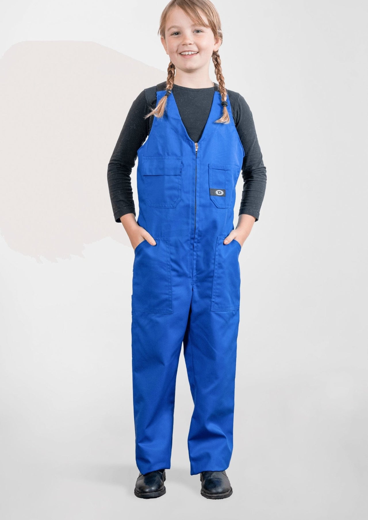 Kids Classic Sleeveless Overall - Kiwi Workgear
