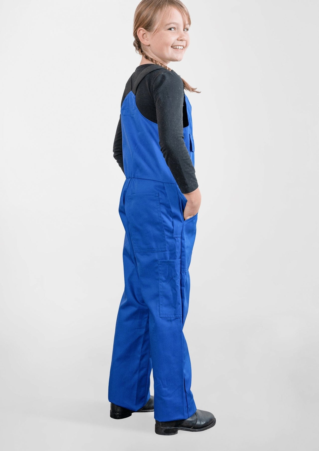 Kids Classic Sleeveless Overall - Kiwi Workgear
