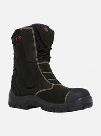 Thumbnail for King Gee Bennu Rigger Boot - Black - Kiwi Workgear