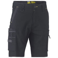 Thumbnail for Bisley Flex & Move Stretch Utility Zip Cargo Shorts | Work Shorts NZ