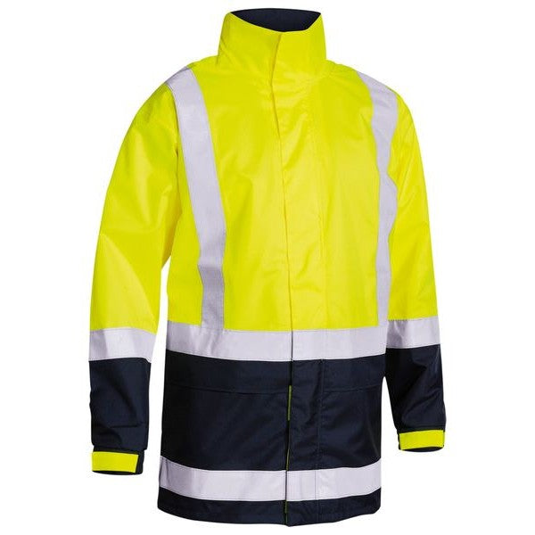 Bisley Hi-Vis Rain Shell Jacket Taped - Waterproof | Jackets/Jerseys NZ