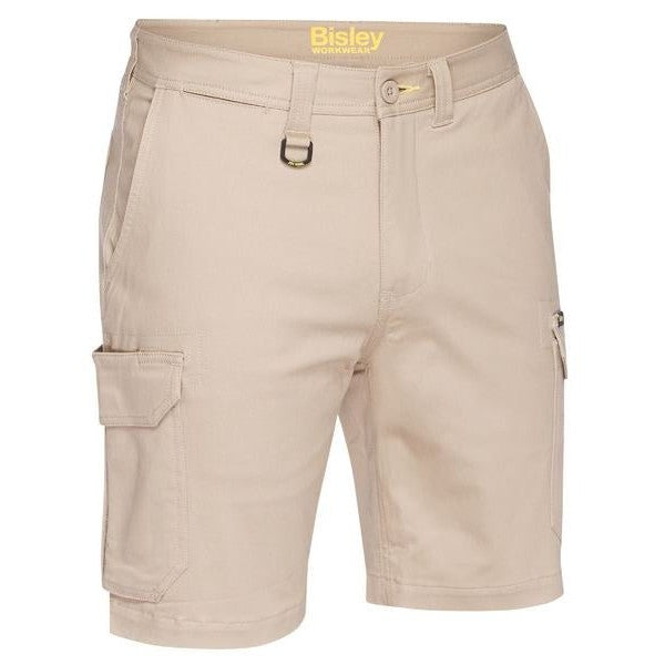 Bisley Stretch Cotton Drill Cargo Short - Workwear | Shorts/Trousers NZ