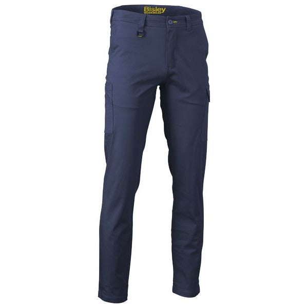 Bisley Stretch Cotton Drill Cargo Pants - Workwear | Work Pants NZ