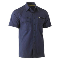 Thumbnail for Bisley Flex & Move Utility Work S/S Shirt - Button Down | Button Down Shirts NZ