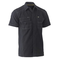 Thumbnail for Bisley Flex & Move Utility Work S/S Shirt - Button Down | Button Down Shirts NZ